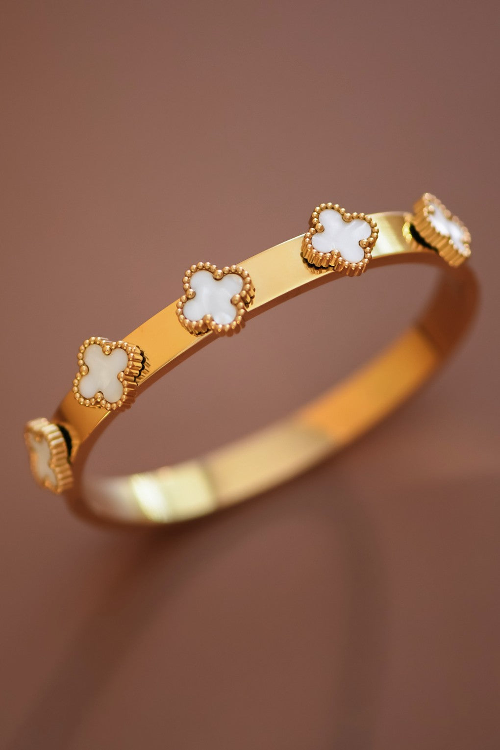 Lyla Clover 18K Waterproof Non- Tarnish Bangle